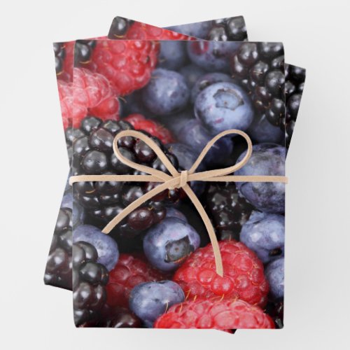 Very Berry Wrapping Paper Sheets
