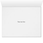 Very big oversized Christmas card for the Holidays (Inside Horizontal (Bottom))