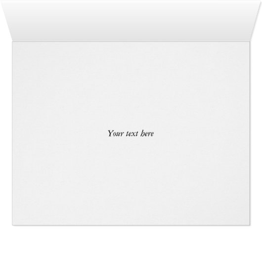 Very big oversized Christmas card for the Holidays (Inside Horizontal (Bottom))