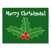 Very big oversized Christmas card for the Holidays (Front Horizontal)