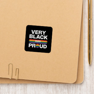 Very Black Very Proud Black Gay Pride LGBT Pride Patch