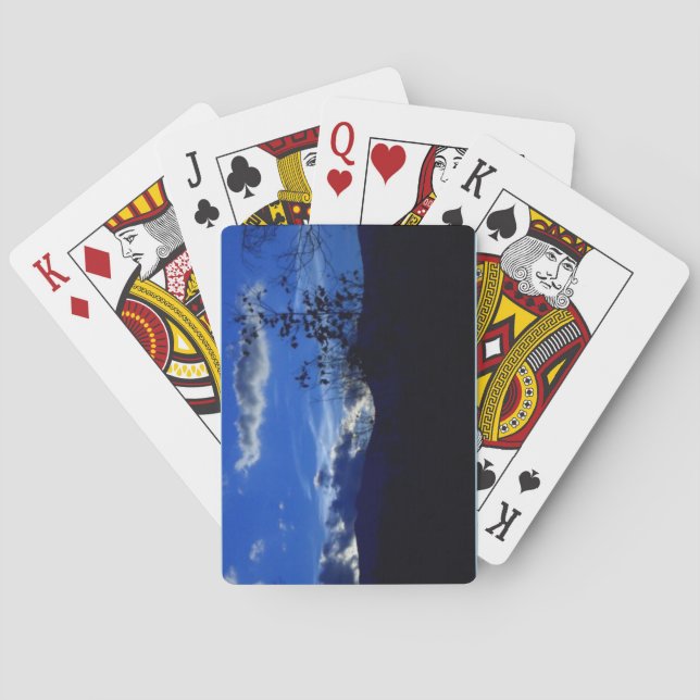 Very Blue Ridge Mountains Playing Cards (Back)