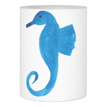 Very Blue Sea Horse Flameless Candle Very Blue Sea Horse Flameless Candle