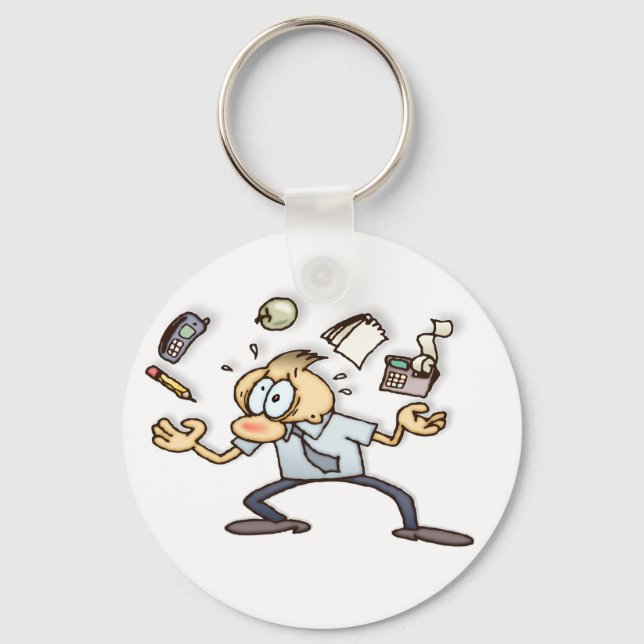 Very Busy Keychain (Front)