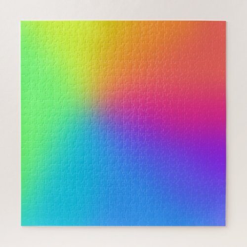 Very Challenging Bright Rainbow Gradient Puzzle