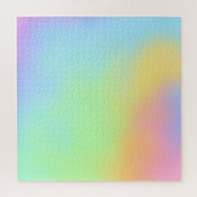 Very Challenging Rainbow Gradient Puzzle (Vertical)
