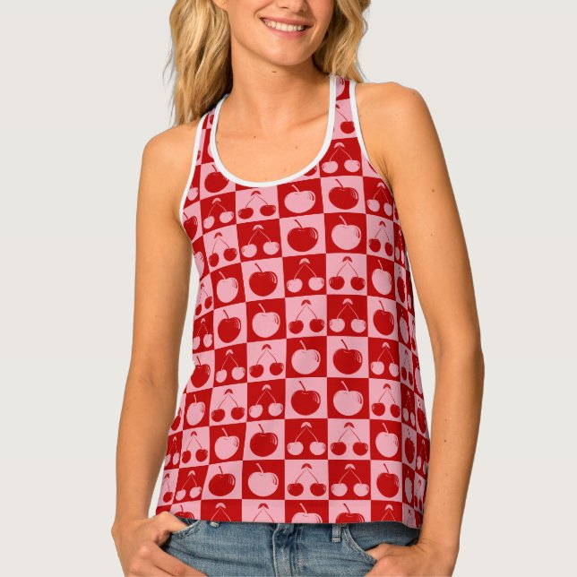 Very Cherry Tank Top (Front)