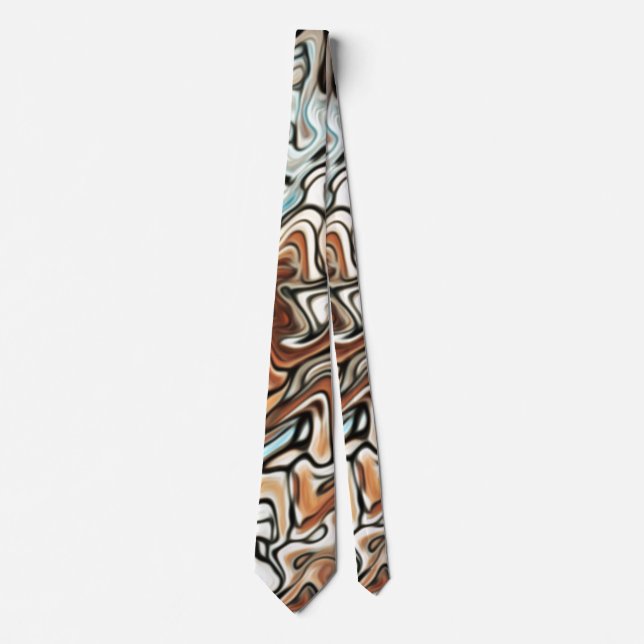 Very Cool Abstract Art   Neck Tie (Front)