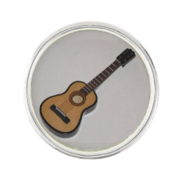 Very Cool Acoustic Guitar Lapel Pin