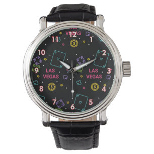 Very Cool and Colorful Las Vegas Casino Gambling Watch
