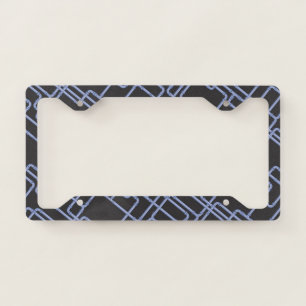 Very Cool and Colorful Shapes License Plate Frame