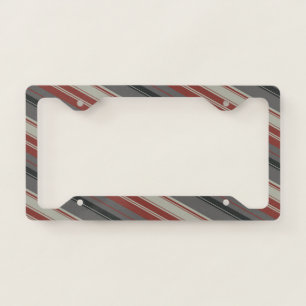 Very Cool and Colorful Shapes License Plate Frame