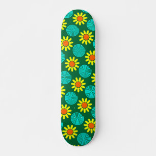 Very Cool and Colorful Shapes Skateboard