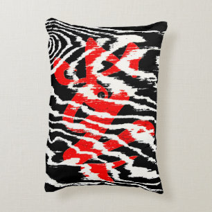 Very Cool Asian Calligraphy Accent Pillow
