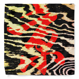 Very Cool Asian Calligraphy Bandana