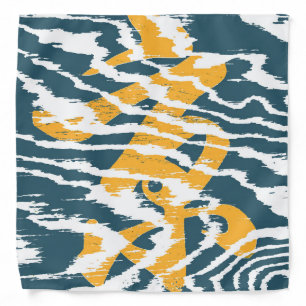 Very Cool Asian Calligraphy Bandana