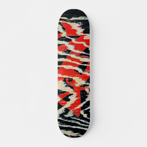 Very Cool Asian Calligraphy Skateboard
