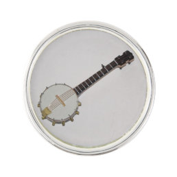 Very Cool Banjo Lapel Pin