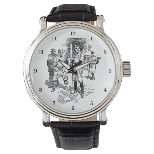 Very Cool Baseball Wrist Watch (Front)