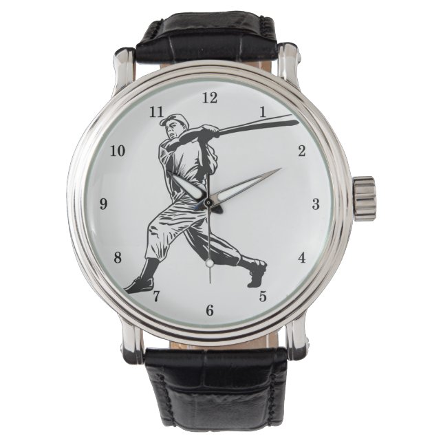 Very Cool Baseball Wrist Watch (Front)
