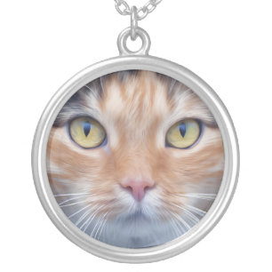 Very Cool Cat Face Necklace