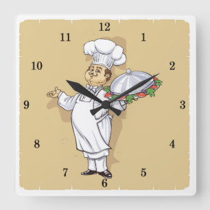 Very Cool Chef Wall Clock