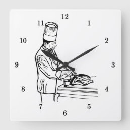 Very Cool Chef Wall Clock