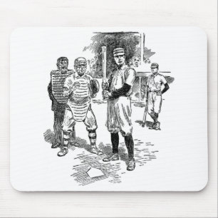 Very Cool Classic Baseball Mouse Mat