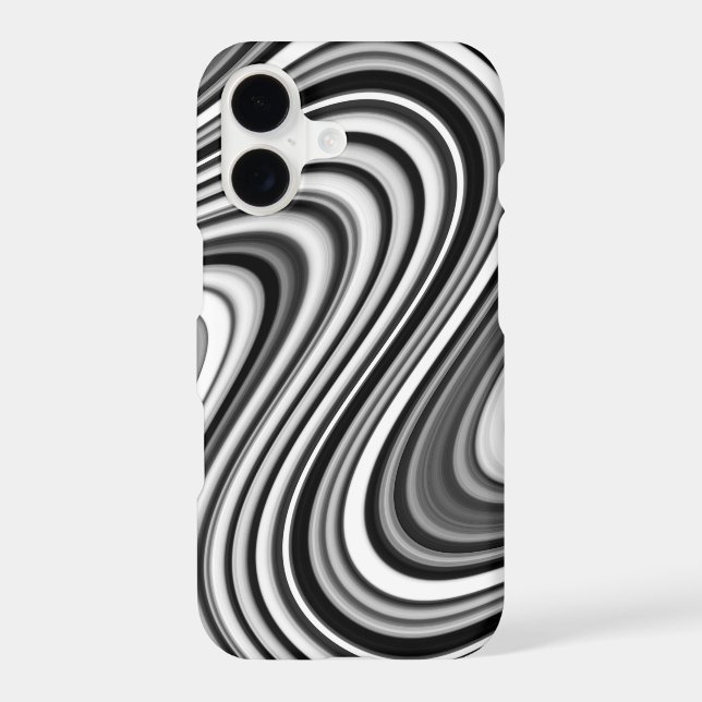 Very Cool Curvy Shaped Iphone Case (Back)