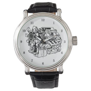 Very Cool Engine Mechanic's Wrist Watch