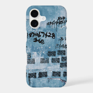 Very Cool Exotic Rustic Advertisement Wall iPhone 17 Case