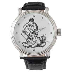 Very Cool Mason/Brick Layer Wrist Watch