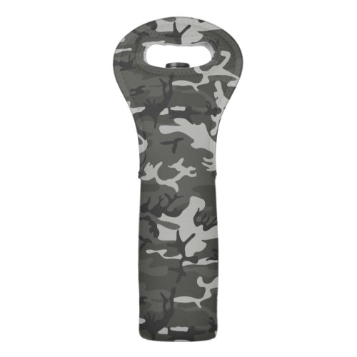 Very Cool Military Style Urban Camo Wine Bag