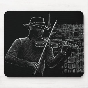 Very Cool Music Style Mouse Mat