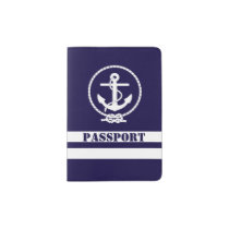 Very Cool Nautical Passport Holder