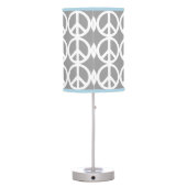 VERY COOL PEACE SIGN PRINT MODERN TABLE LAMP (Back)