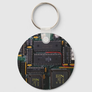 Very Cool Printed Circuit PCB Board Key Chain