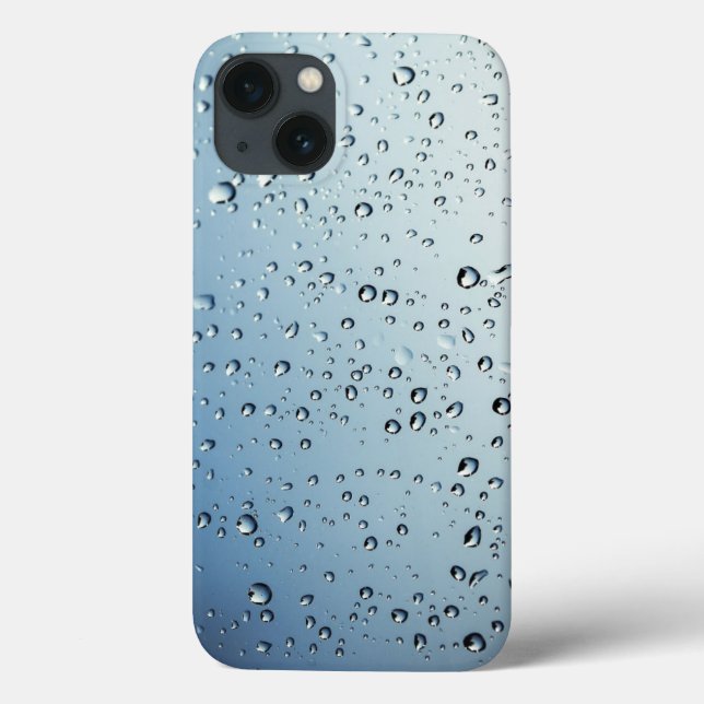 very cool Raindrops pattern Wet Looking Case-Mate iPhone Case (Back)