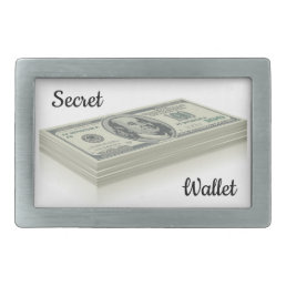 Very Cool &quot;Secret Wallet&quot; Belt Buckle