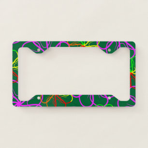 Very Cool Shapes License Plate Frame
