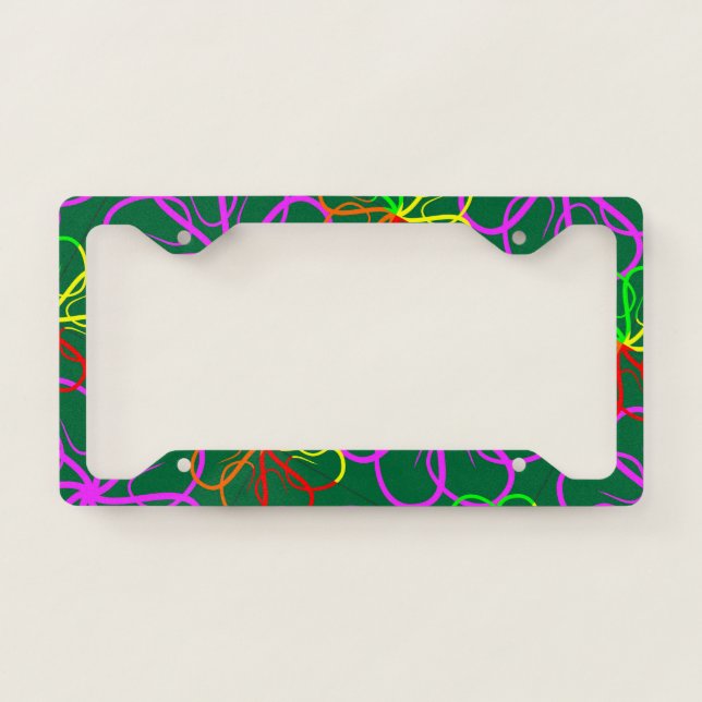 Very Cool Shapes License Plate Frame (Front)