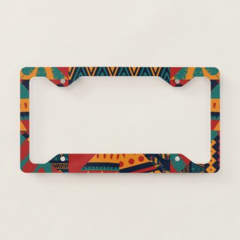 Very Cool Southwestern Style License Plate Frame by ICBIMProducts at Zazzle