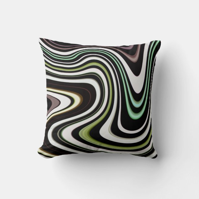 Very Cool Throw Pillow (Front)