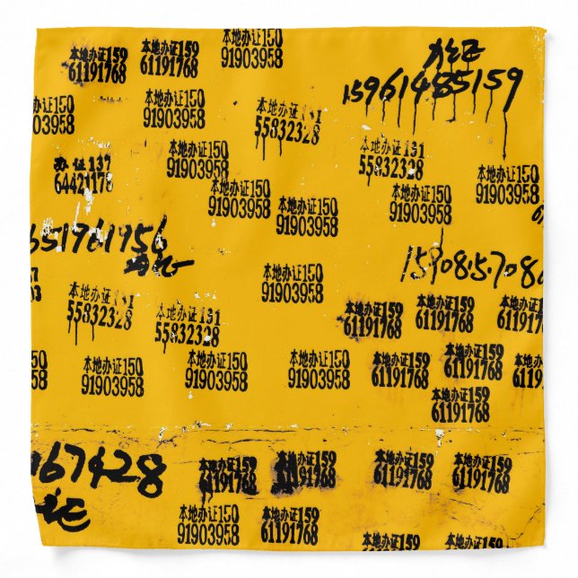 Very Cool Unique Exotic Bandana (Front)