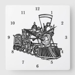 Very Cool Vintage Train Wall Clock