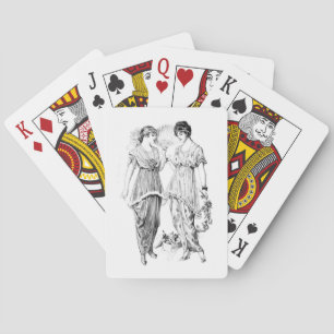 Very Cool Vintage Women Deck of Playing Cards