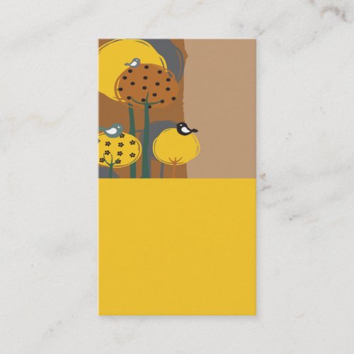 very cute business card