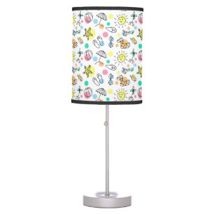 Very Cute Children's Doodle Table Lamp