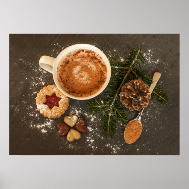 Very Cute Hot Chocolate, Cookie & Candy Poster (Front)