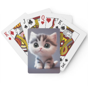 Very cute Kitten Poker Cards